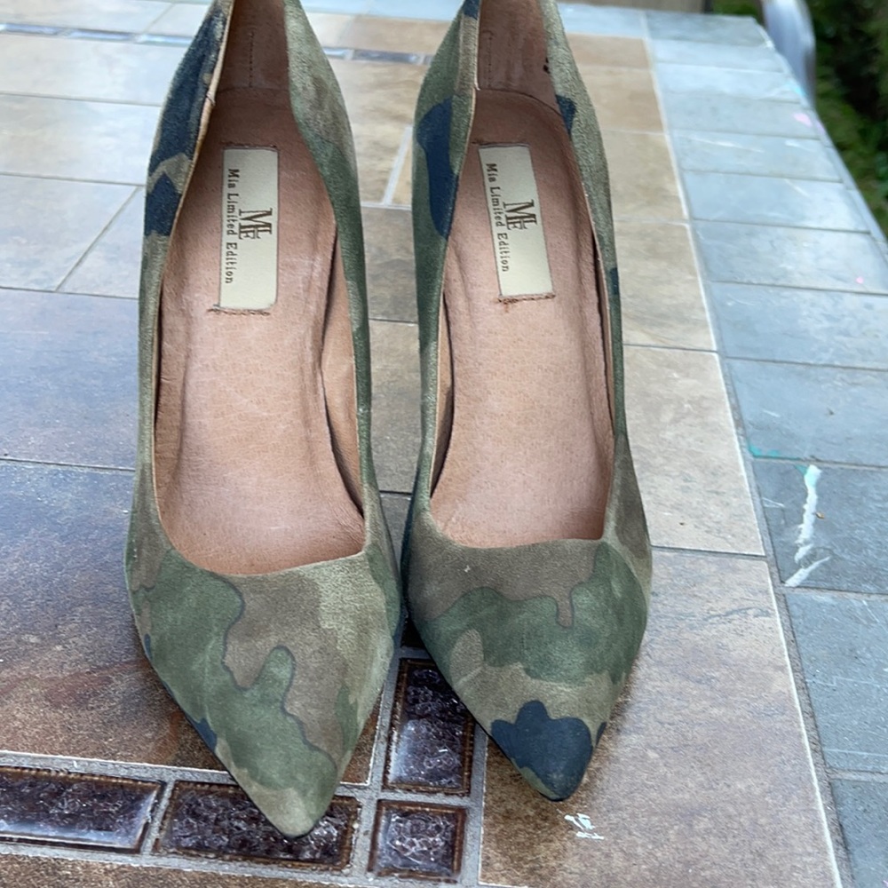 Mia Limited Edition Jolie Camouflage Stilettos